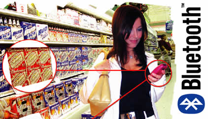 2Connect enables blue tooth transmissions of data