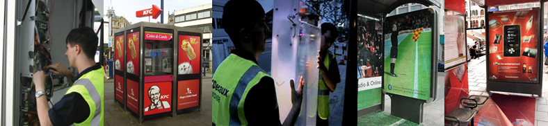 Merlyn Electronics product installation montage