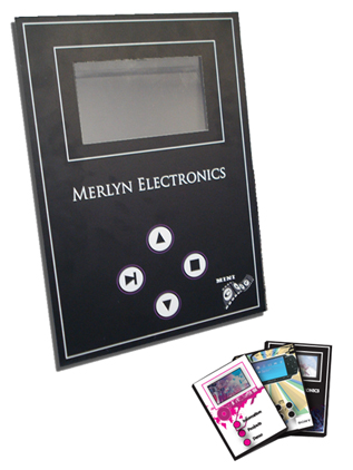 The mini clip system plays high quality video footage on a DVD player